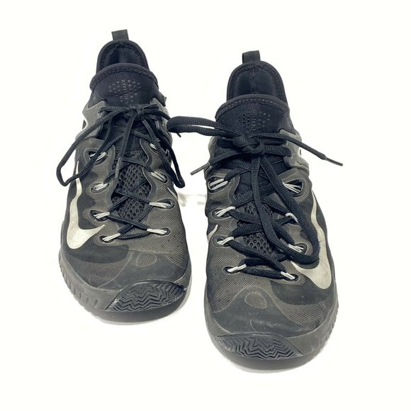 Nike Zoom Hyperrev Basketball Shoes Mens 11.5 Lace Up Black 2015 705370-001 - Picture 3 of 9